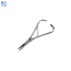 Porte-aiguille Mathieu, porte-aiguille chirurgical avec mors fins dentelés pour une manipulation précise des aiguilles à suture - Product Image 1