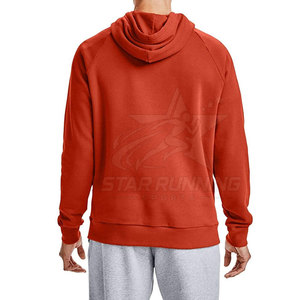 Nouveauté en promotion : Sweat à capuche d'hiver pour homme 100 % coton molletonné, respirant, léger, uni, style décontracté unique - Product Image 4