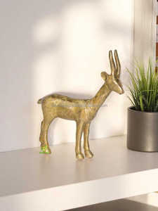 Decoración de ciervos Figuras de renos de Navidad Resina Sentado y de pie Estatua de ciervo Estatuas de alces para decoraciones navideñas - Product Image 5