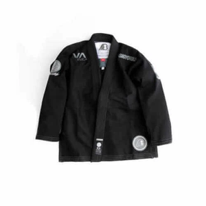Los Más Vendidos por Lotes # Traje de Jiu Jitsu (Negro) 38, 450 GSM, Tejido de Algodón Perlado, Secado Rápido y Transpirable, Profesional - Product Image 1