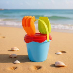 Ensemble de seaux de plage CUBO PLAYA D14CM pour enfants, jouets de plage - Product Image 2