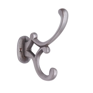 Decorative aluminum wall <b>hooks</b> crafted for effortless home organization providing reliable storage for everyday household - Product Image 6