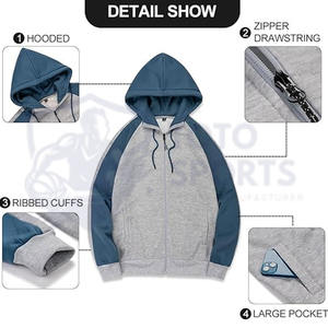 Sudadera con Capucha para Hombre, de Alta Calidad, Corte Ajustado, Ligera, Transpirable, Nuevo Modelo, del Mejor Proveedor, Buen Servicio, Superventas, Ropa Casual - Product Image 5