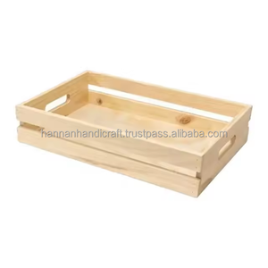 ถาดเสิร์ฟไม้คุณภาพสูงสำหรับโรงแรมและร้านอาหาร รูปทรงสี่เหลี่ยมผืนผ้า - Product Image 3