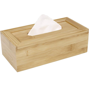 Boîte à mouchoirs en bois en gros, design élégant, forme rectangulaire, faite à la main avec finition polie brillante, best-seller - Product Image 2