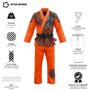Top Quality Jiu Jitsu Gi Uniforms for Men Bjj Kimono Martial Arts Suits for Men Judo Suits - Product Image 5