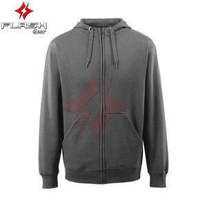 Customizable CE Armored Motorcycle <b>Hoodie</b> Durable Soft Fleece Fabric OEM ODM Custom Design Winter <b>Bikers</b> Protective FLASH GEAR - Product Image 4