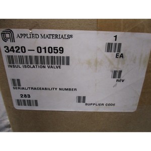 Vanne d'isolation AMAT 3420-01059, 113498 - Équipements et pièces semi-conductrices de confiance de la marque globale Legacy - Product Image 3