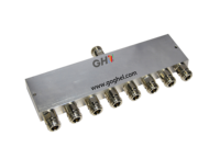 Répartiteur de puissance 8 voies haute performance GHPD8SM-0.8 à 2.5G 20W à faible perte, distributeur RF large bande, idéal pour les communications sans fil