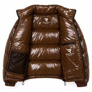 Latest Style 2026 Winter Warm Custom Made Men Hooded Bubble Jacket Best Selling Eco-Friendly Breathable Lightweight Front <b>Quick</b> - Product Image 4
