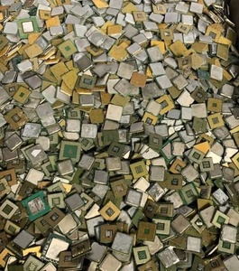 Offre Spéciale – Nouvelle Arrivée : Déchets de CPU en Céramique Dorée à Prix Abordable - Product Image 1