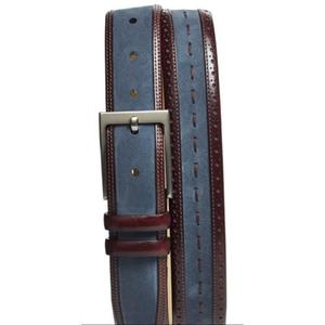 Ceinture en cuir de vache 100% original, boucle en métal, impression de logo personnalisée, écologique, qualité supérieure, cadeaux d'anniversaire pour hommes - Product Image 6