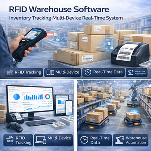 Wise Hustlers Advanced RFID Warehouse Software Smart Inventory <b>Tracking</b> Multi <b>Device</b> Access Real Time Data Management for MAC OS - Product Image 3