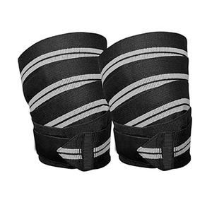 Bandeaux élastiques personnalisés OEM pour genouillères d'entraînement de gymnastique pour l'haltérophilie Genouillères de compression pour squat Genouillères professionnelles de gymnastique - Product Image 3