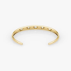 Best Quality 14K Gold Cuff Bracelet Luxury Open Bangle Fashion Jewelry <b>for</b> Women <b>Men</b> <b>Gift</b> <b>for</b> Anniversary Birthday <b>Wedding</b> Party - Product Image 1