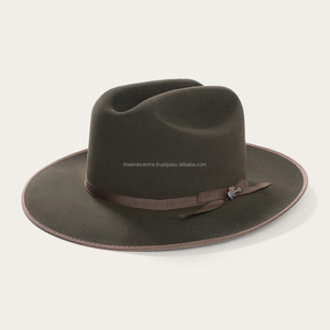 Sombreros de Estilo Tradicional |   Sombreros de Vaquero y Rodeo Personalizados en Cuero y Fieltro |   Fabricante y Exportador de Sombreros Vintage Hechos a Mano - Product Image 1
