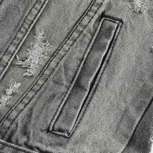 Chaleco de Mezclilla para Hombre, Invierno, Transpirable, Estilo Casual, 100% Algodón, Uso Diario - Product Image 3