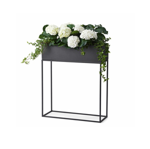 Designer <b>Rectangular</b> Planter With Stand for Modern Home Entryway Balcony Patio Garden <b>Plant</b> Decoration - Product Image 6