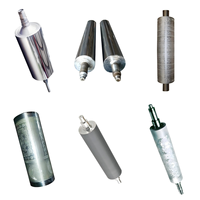 Rouleaux de gaufrage personnalisés, rouleaux de calandrage à motifs, rouleaux en silicone pour masques tissus, rouleaux Anilox, rouleaux céramiques pour presse flexographique, revêtement miroir