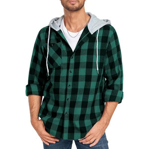 Sweat-shirts en flanelle doublés de polaire doux, dotés d'une construction chaude, de manches confortables et de coutures durables. - Product Image 1
