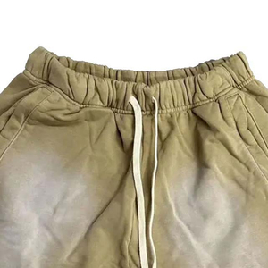 Pantalones Cortos de Gimnasio para Hombre, 100% Algodón, Lavado Ácido, con Cordón, Verano 2026, Personalizables con Logotipo, Secado Rápido, Estilo Vintage Desgastado - Product Image 5