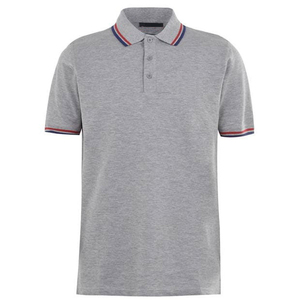 Camisa de Manga Corta para Hombre con Ribete en Contraste, Corte Regular Informal, Ropa Deportiva para Golf y Tenis, Transpirable, Top de Verano, Suave, Poliéster/Algodón - Product Image 3