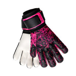 Guantes de Portero de Fútbol BLACK RACING GEAR, Alta Protección y Agarre, Material PU, Cierre de Tirón, Duraderos para Entrenamiento y Partidos - Product Image 3