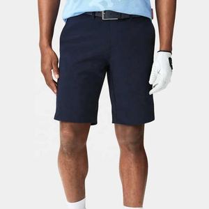 Pantalones Cortos Bermuda Oxford de Algodón Caqui para Hombre, Cintura Media, Cierre de Botones, Casuales, con Bolsillos, Tejido Transpirable - Product Image 4