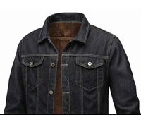 Jaket Denim Pria Trendy Harga Grosir Laris Manis Streetwear Warna Dapat Disesuaikan Kualitas Tinggi Tahan Air Bernapas Layanan OEM