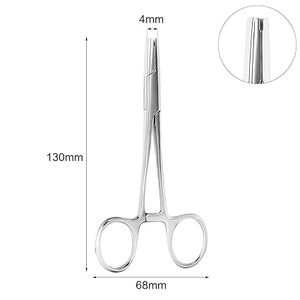 Pinza Quirúrgica Premium para Perforaciones Corporales Profesionales, Nariz, Oreja, Labio, Lengua, Equipo de Salón, Aprobado por ISO - Product Image 2