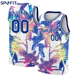 Custom Basketball Jersey Latest Design Team Uniforms With Sublimation 100% Polyester Quick Dry Breathable Basketball Jersey - Product Image 5