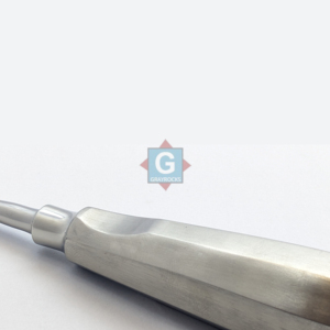 เครื่องมือถอนรากฟัน Grayrocks แบบแมนนวล ทำจากสแตนเลส ด้ามจับตามหลักสรีรศาสตร์ ระดับ Class I สำหรับการผ่าตัด - Product Image 5