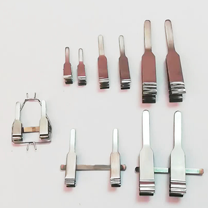 Micro Vessel Single and Double <b>Clamp</b> Stainless Steel Surgical Instrument Vein Artery Clip By Dentavex - Product Image 5