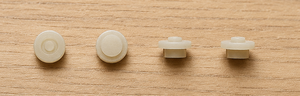Tactile Switch Button Cap Transparent Heat Resistant Halogen-Free Injection Molding Custom Color Industrial Use OEM ODM Made - Product Image 1