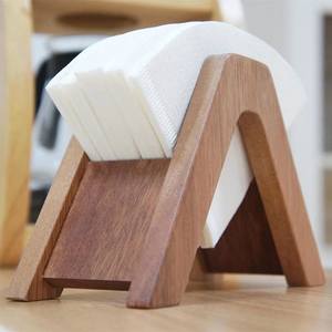 <b>Rustic</b> Wooden Tissue Holder for Farmhouse Kitchen Tabletop Decorative Napkin Dispenser Eco Friendly Handmade Piece - Product Image 4