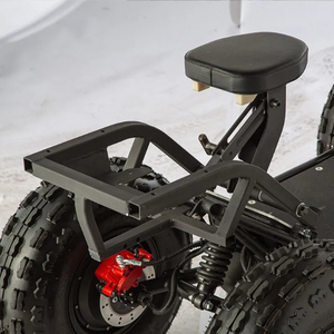 High Tier Hioev 4-<b>Wheel</b> Electric Mobility Scooter with Aluminum Frame 3-Year Warranty DIY Customization <b>Plastic</b> Handle - Product Image 5