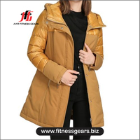 Veste bomber pour femmes grande taille personnalisée, respirante, réversible, imperméable, chaude, à capuche, pour l'hiver