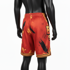 Mens Basketball <b>Shorts</b> Lightweight Polyester Mesh 150GSM Quick Dry Sublimation Print Custom Logo Workout Basketball men's <b>shorts</b> - Product Image 5