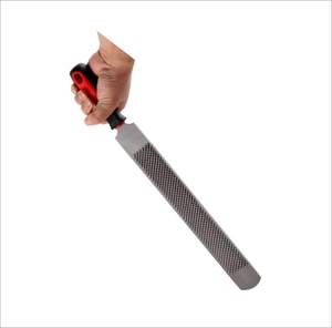 Lima de Herrador de Doble Cara de Acero Inoxidable de Alta Calidad con Mango de Madera, Herramienta para Recortar Herraduras, Instrumento Veterinario - Product Image 4