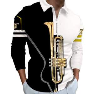 Sweat à capuche unisexe d'hiver en polaire gaufré à motif musical, personnalisable, style streetwear créatif - Product Image 2