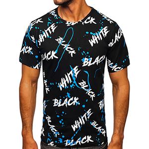 T-shirt en coton tricoté 100 % pour homme, coupe classique, personnalisable (taille, couleur, logo imprimé), style formel, faible MOQ, collection 2025 – Ventes Flash - Product Image 1