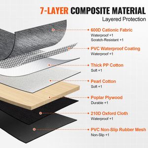 Funda Protectora para Asiento Trasero de Coche para Perros, Extensor de Asiento con Ventana de Malla y Bolsillo de Almacenamiento, Soporta 400 lb, Hamaca Tipo Cama para Mascotas - Product Image 4