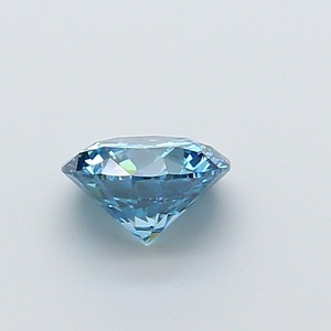 Diamant CVD cultivé en laboratoire, forme ronde, 1,15 carat, bleu vif fantaisie, clarté VS1, polissage excellent, pierre précieuse brute brillante. - Product Image 2