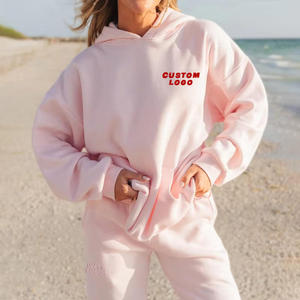 Sweat-shirts à capuche pour femmes et hommes, 300 GSM 450 GSM, doux, à manches longues, pour le sport, la détente, l'extérieur, chauds et décontractés - Product Image 2
