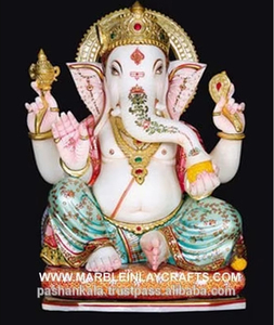 Artistic Marble Murti Of Ganesha - Product Image 3