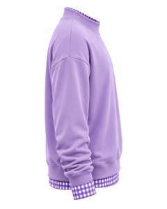 Pull décontracté unisexe personnalisé à col montant superposé 100 % coton anti-boulochage de qualité supérieure – Fabricant OEM ODM - Product Image 4
