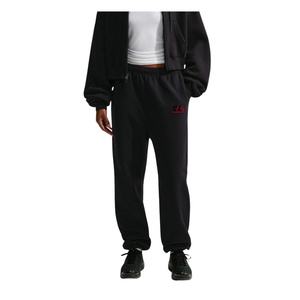 Pantalon de jogging pour homme Shakargarh, noir, mi-lourd, coupe large, taille élastique avec cordon de serrage, respirant, polyester/coton, pantalon de survêtement d'hiver - Product Image 2
