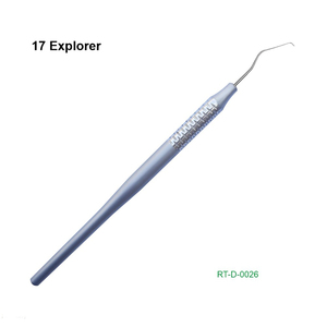 Explorer dentaire manuel ergonomique à une extrémité 6XL en acier inoxydable certifié CE par Roboz Tech Pakistan - Product Image 3