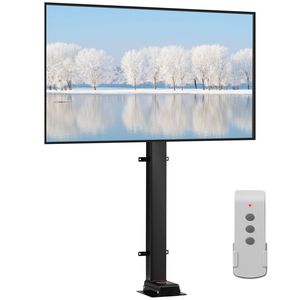 Soporte Motorizado para TV con Longitud de Recorrido de 35 Pulgadas, Control Remoto, Altura Ajustable, 2 Soportes y Carritos para TV, Compatible con Televisores de 32-65 Pulgadas - Product Image 5