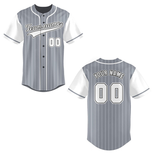 Maillot de baseball d'entraînement personnalisé avec logo, manches courtes, coupe confortable, tenue de club, service OEM en gros, uniforme d'équipe de baseball - Product Image 2